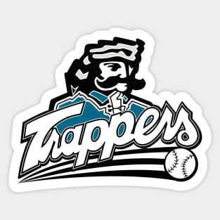 Defunct Edmonton Trappers Sticker